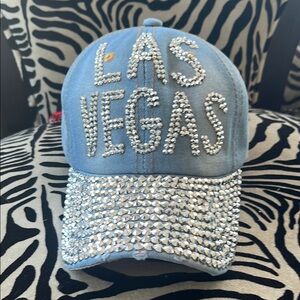 Sparkling Las Vegas Denim Hat